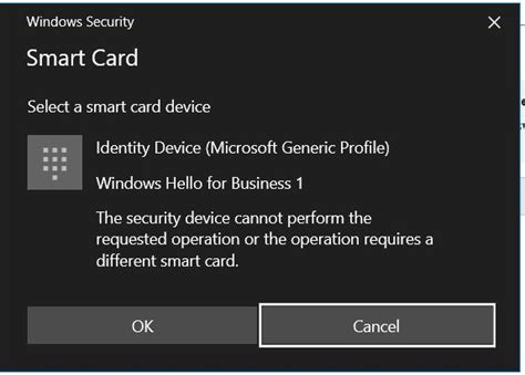 stop select a smart card device windows 10|Smartcard authentication window keeps popping up..